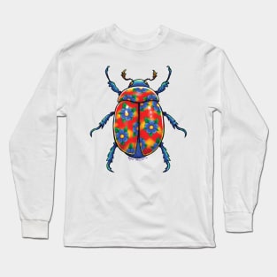 Hawaiian Shirt Beetle Long Sleeve T-Shirt